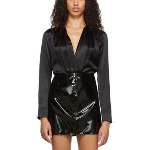 Versace Deep V-Neck Bodysuit